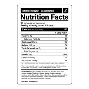 PLATINUM HYDROWHEY - Imagen 4