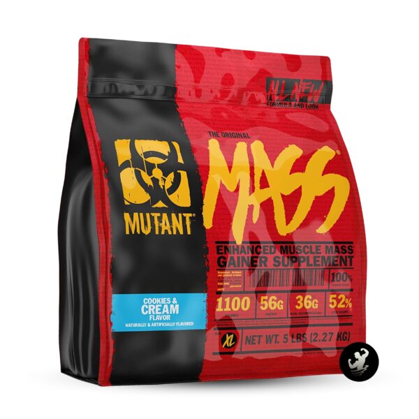 (5LB) Mutant Mass – Cookies & Cream (Logo)