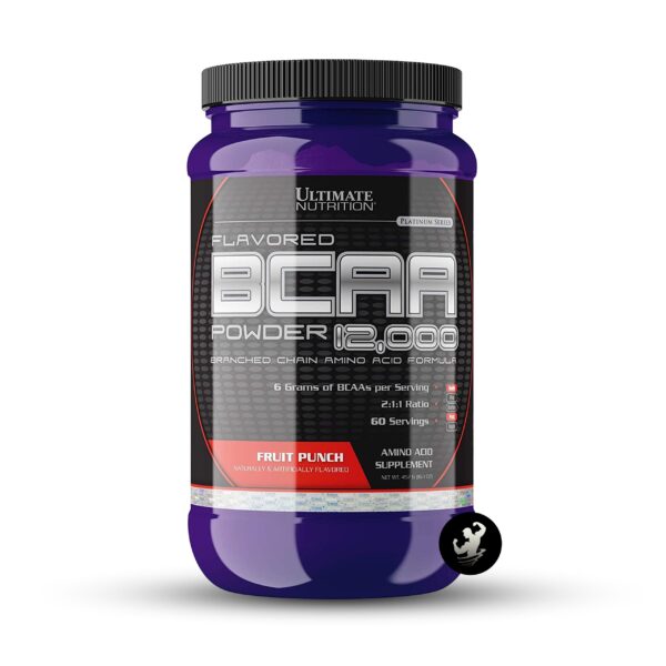 (60Serv) Flavored BCAA Powder 12000 – Fruit Punch