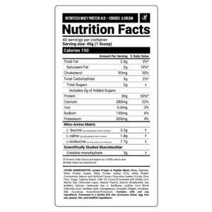 NITROTECH WHEY PROTEIN | 4 LB - Imagen 5