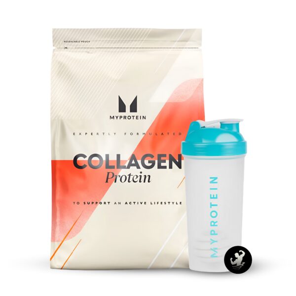 (1kg) Collagen Protein + Shaker (Logo)