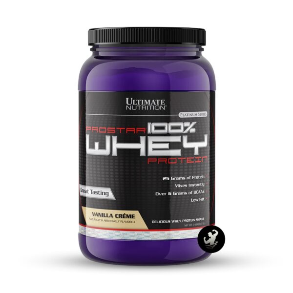 (2LB) Prostar 100% Whey – Vanilla Cream (Logo)