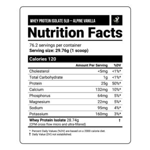 WHEY PROTEIN ISOLATE | 5 LB - Imagen 6