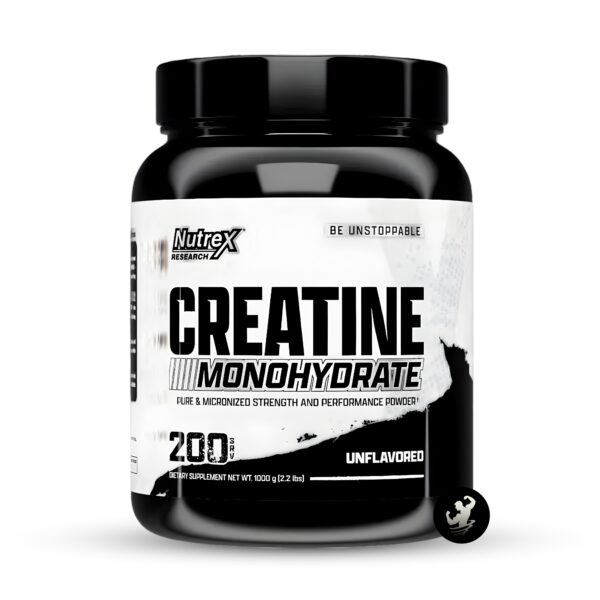 (1kg) Creatine Monohydrate – Unflavored (Logo)