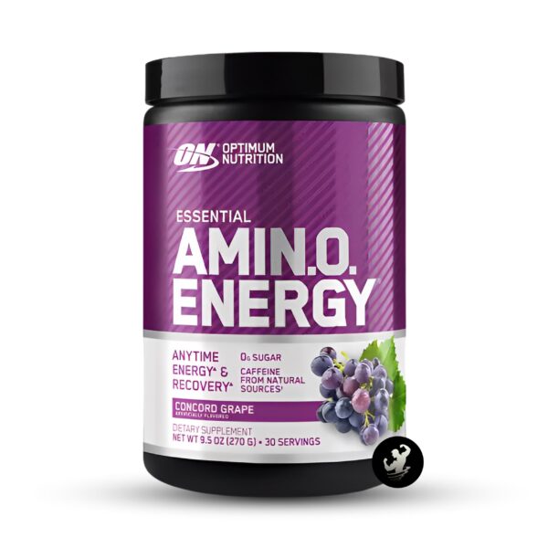 (270gr) Amin.o. Energy – Concord Grape (Logo)