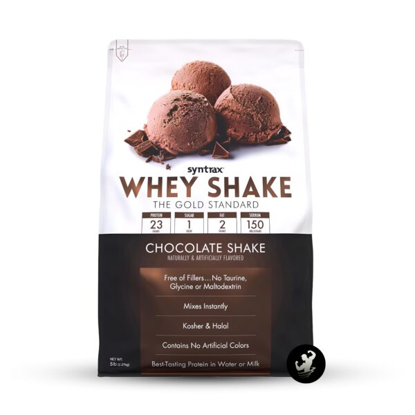 (5LB) Whey Shake – Chocolate Shake (Logo)