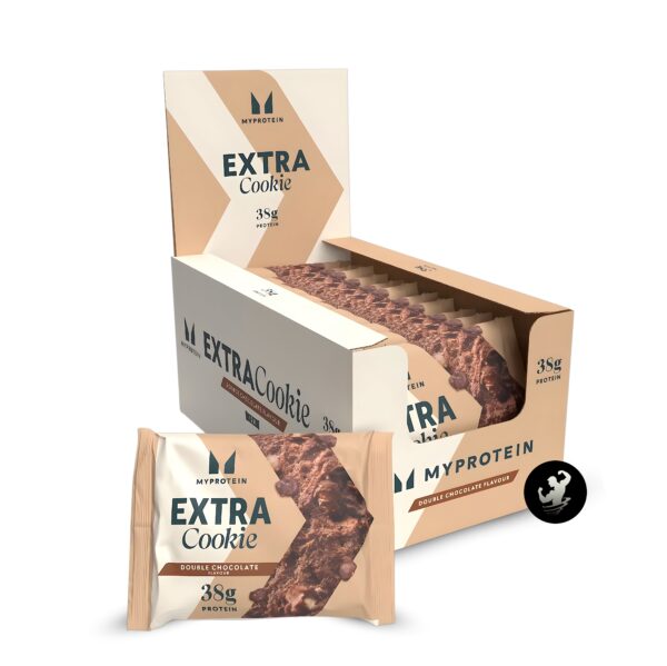 (x12) (38gr) Myprotein Extra Cookie - Double Chocolate (Logo)